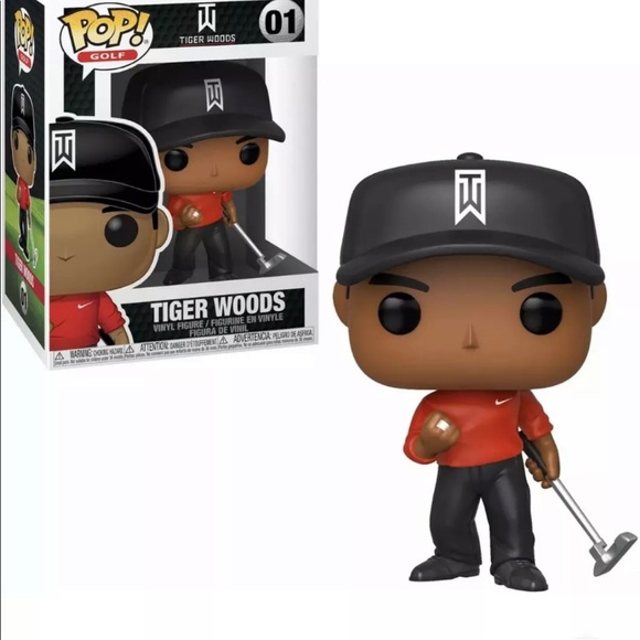 FUNKO POP! GOLF #01 TIGER WOODS NEW IN BOX MINT CONDITION!! - Picture 2 of 2